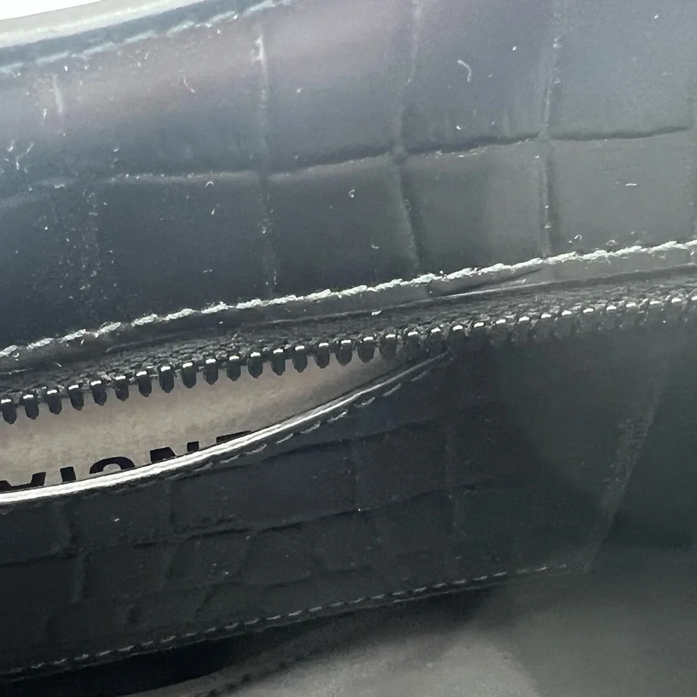 Balenciaga Neo City Bag Black Croc Authentic Luxury - Picture 9 of 10